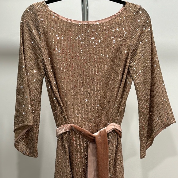 Anthropologie Sequin Mini Dress | sz XS - Picture 1 of 8